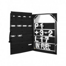 Kit de quadro branco largo alumínio figuras brancas com bolsa