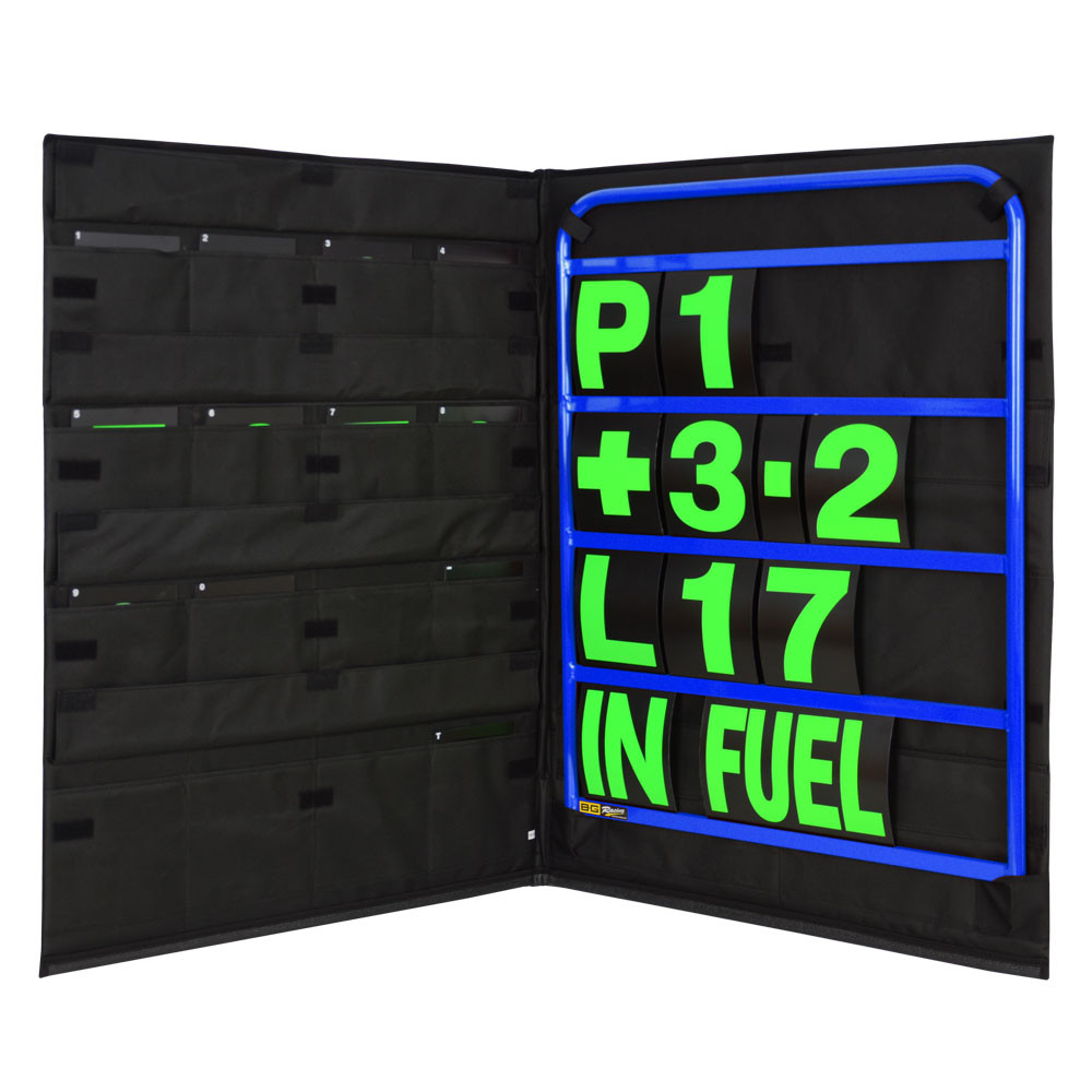 Kit de painéis de alumínio azul com figuras verdes e saco organizador - GT2i PortugalArray