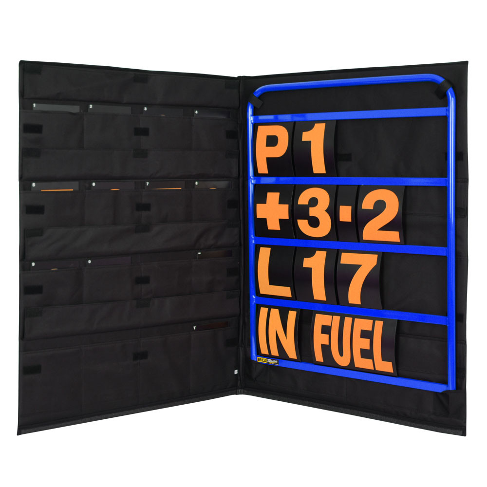 Kit de painéis de alumínio azul com figuras cor de laranja e saco organizador - GT2i PortugalArray