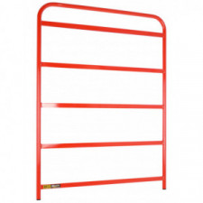 Marco de pizarra aluminio rojo