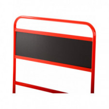 Placa de identificação para quadro negro