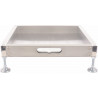 Soporte ajustable en aluminio 680kg para balanzas de ajustes, se vende por 4