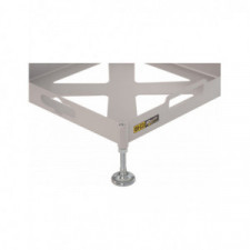 Soporte ajustable en acero 680kg para balanzas de ajustes, se vende por 4