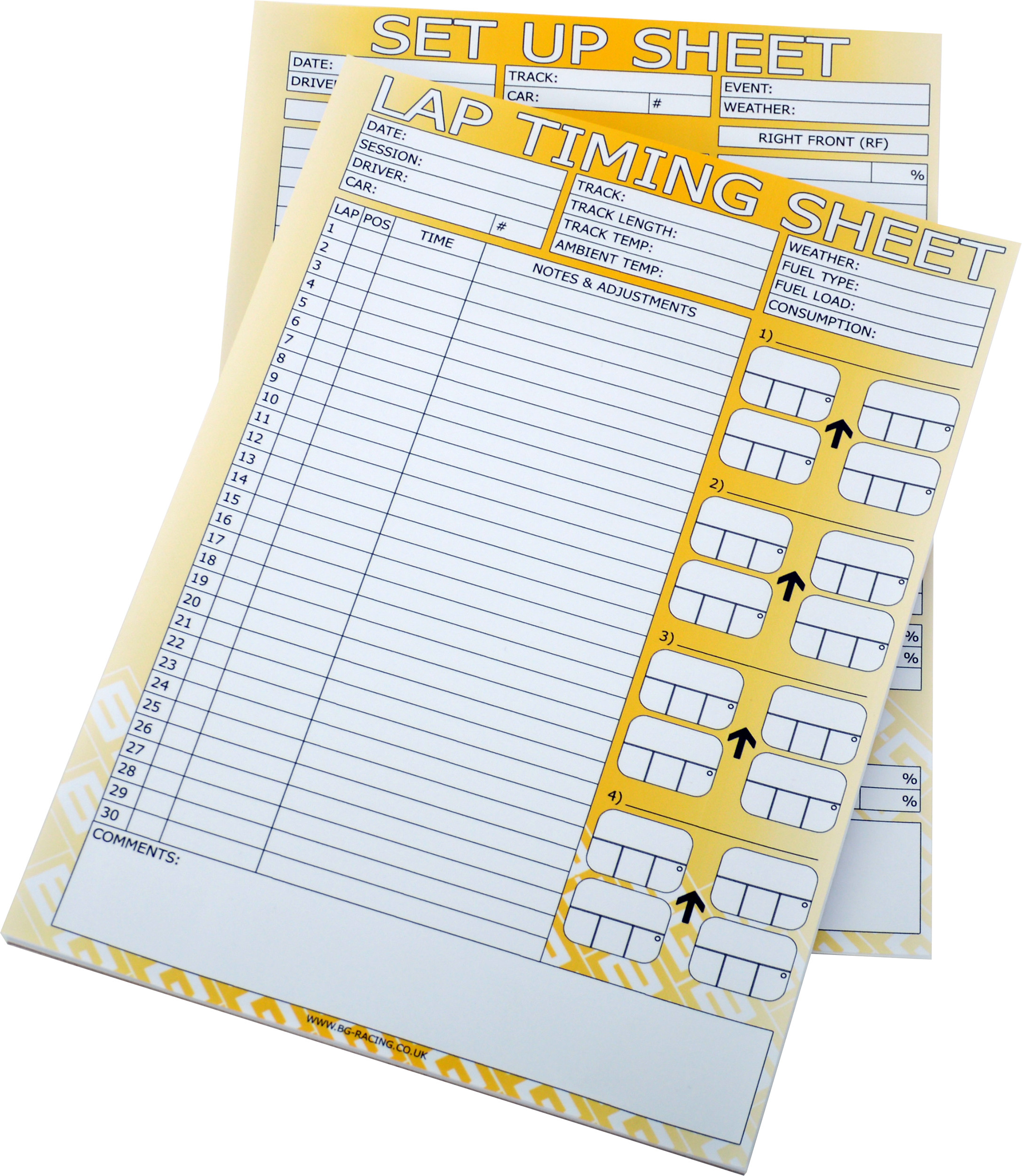 Folhas de síntese de ajustamento por 50Array