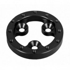 Adaptador 3x50,8mm em 6x70mm e 6x74mm altura 12,7mm