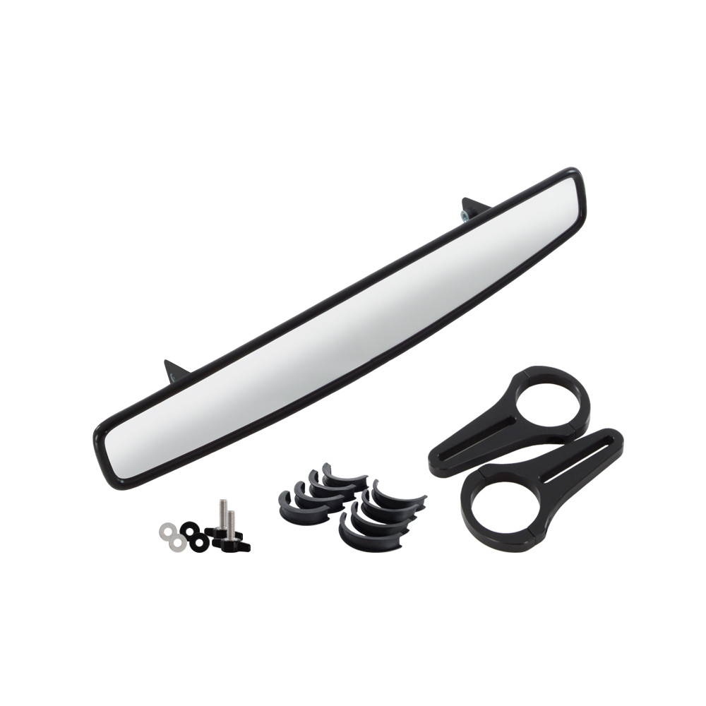 Retrovisor interior gran ángulo 15 pulgadas con soporte diámetro 44,5mm y inserto de gomaArray