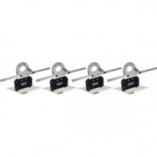 Kit de rodas de ajuste com furos 5x108, 5x114,3 e 5x120 e diâmetro central de 76,2 mm (4 peças)