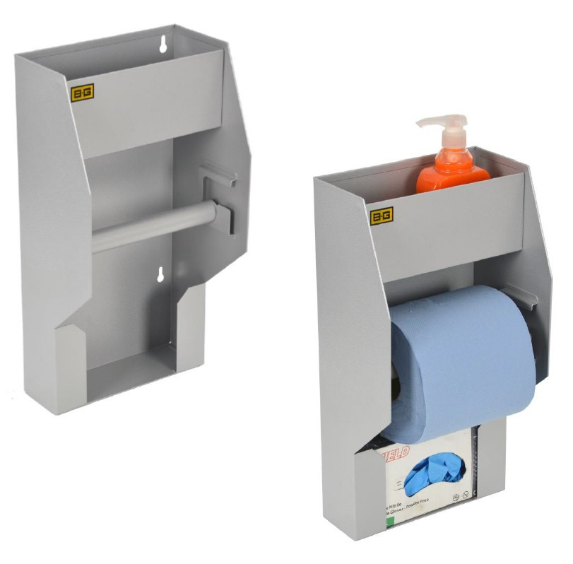 Estación almacenamiento de productos para limpieza de los manos BG-RacingArray