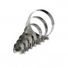 POWERSPRINT abrazadera escape INOX