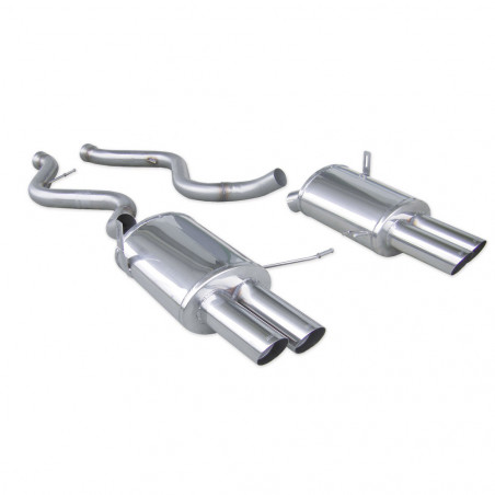 Terminal Escape Inoxcar BMW M3 E92 2x76mm Racing Derecha y Izquierda