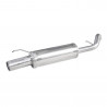 Terminal Escape Inox Inoxcar Ford Escort 1.6 1990 - 1994 1x102mm