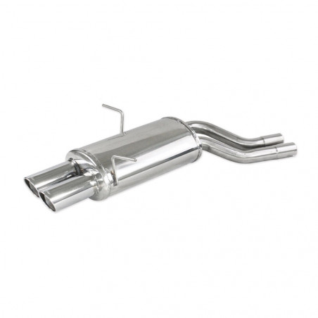 Terminal de Escape Inoxcar BMW E46 320ci 2x80mm X-Race
