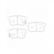 Pastillas de freno delanteras GT2i Club para RENAULT Clio II 2.0i 16V RS 1998-05 - Pinzas de freno Girling