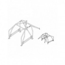 Arco SPARCO para o modelo de pista Mini R55 R56 e R57 a partir de 2007