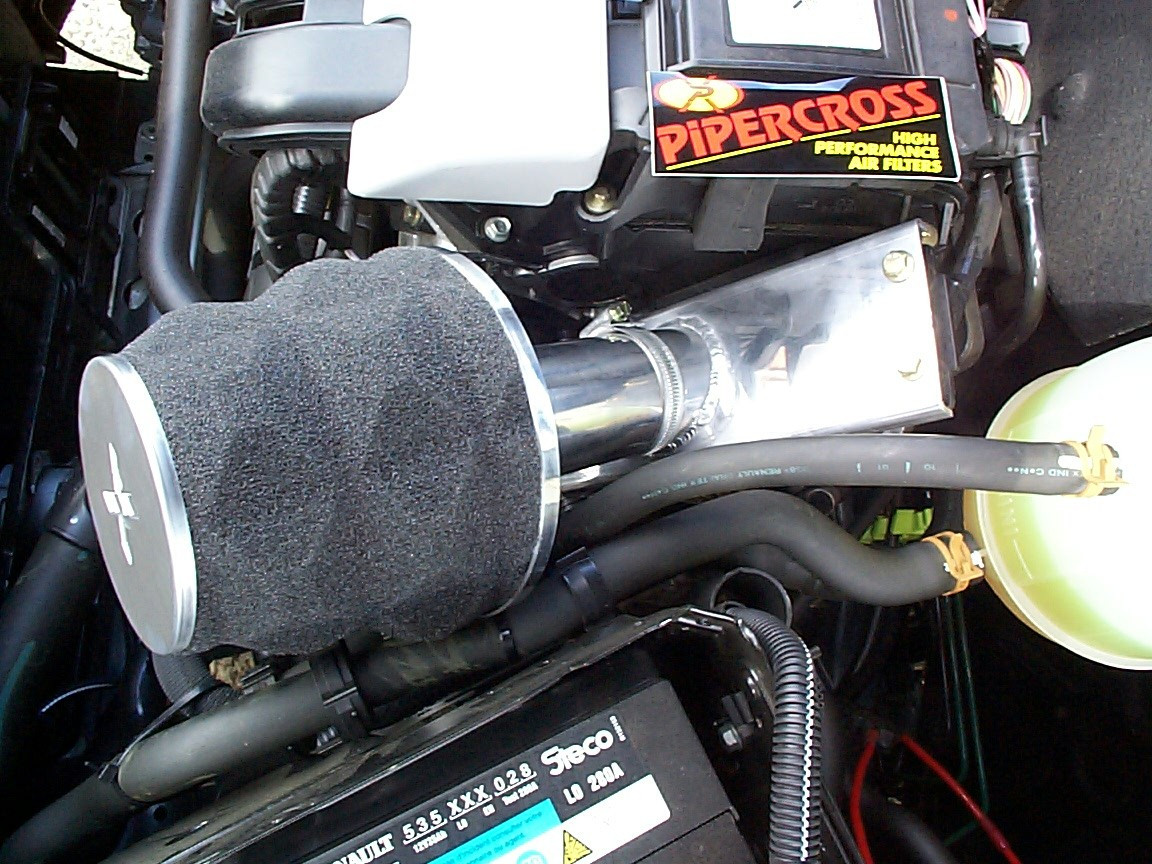 Kit de admissão direta PIPERCROSS para Renault Clio Mk2 1.2 16v 01/01 - 12/03Array