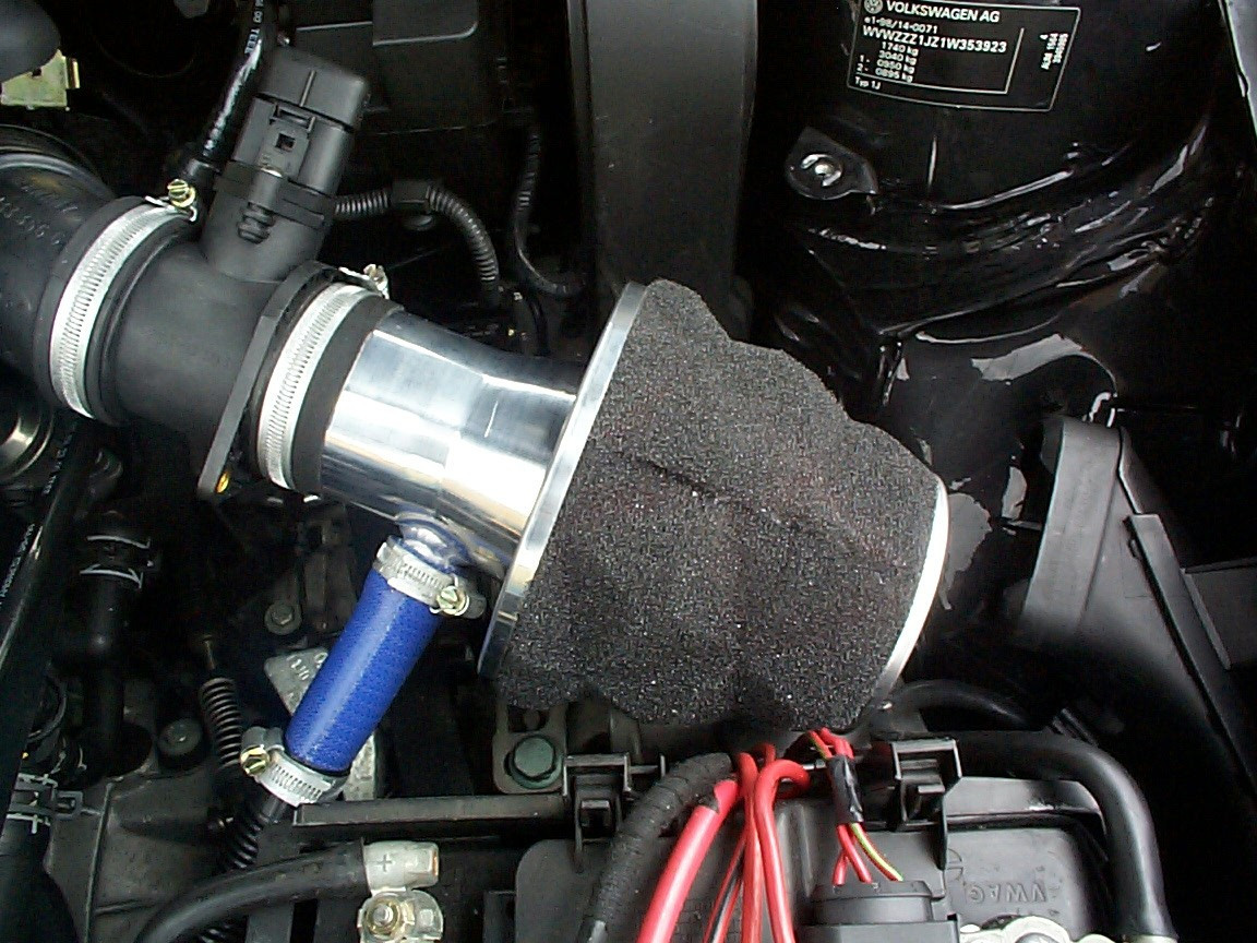 Kit de admissão direta PIPERCROSS Volkswagen Bora 1.8 20v Turbo 10/00 - acelerador elétricoArray
