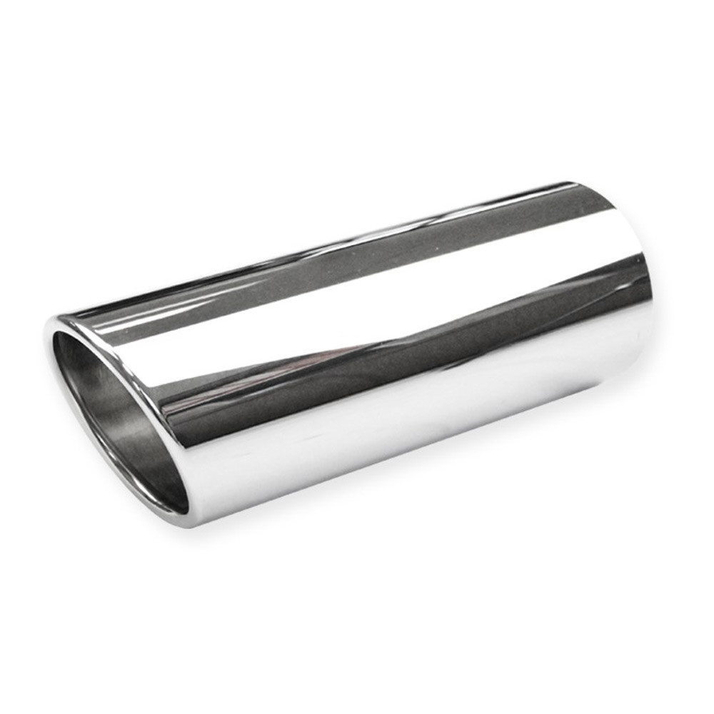 Salida inox universal para soldar 90mm X-Race L250mmArray