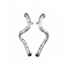 Tubo sust. cata. INOX para MERCEDES CLASSE C63 AMG S tipo W205 4.0i V8 BiTurbo 2015- diám.70