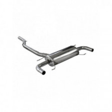 Terminal inox petit silencieux D+I ALFA ROMEO GIULIA Q4 VELOCE 2.0 Turbo 280cv 2016- diám.70