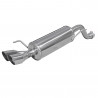 Terminal inox redondo 2x80mm Racing ALFA ROMEO MITO 1.4i 78cv 2013- D42