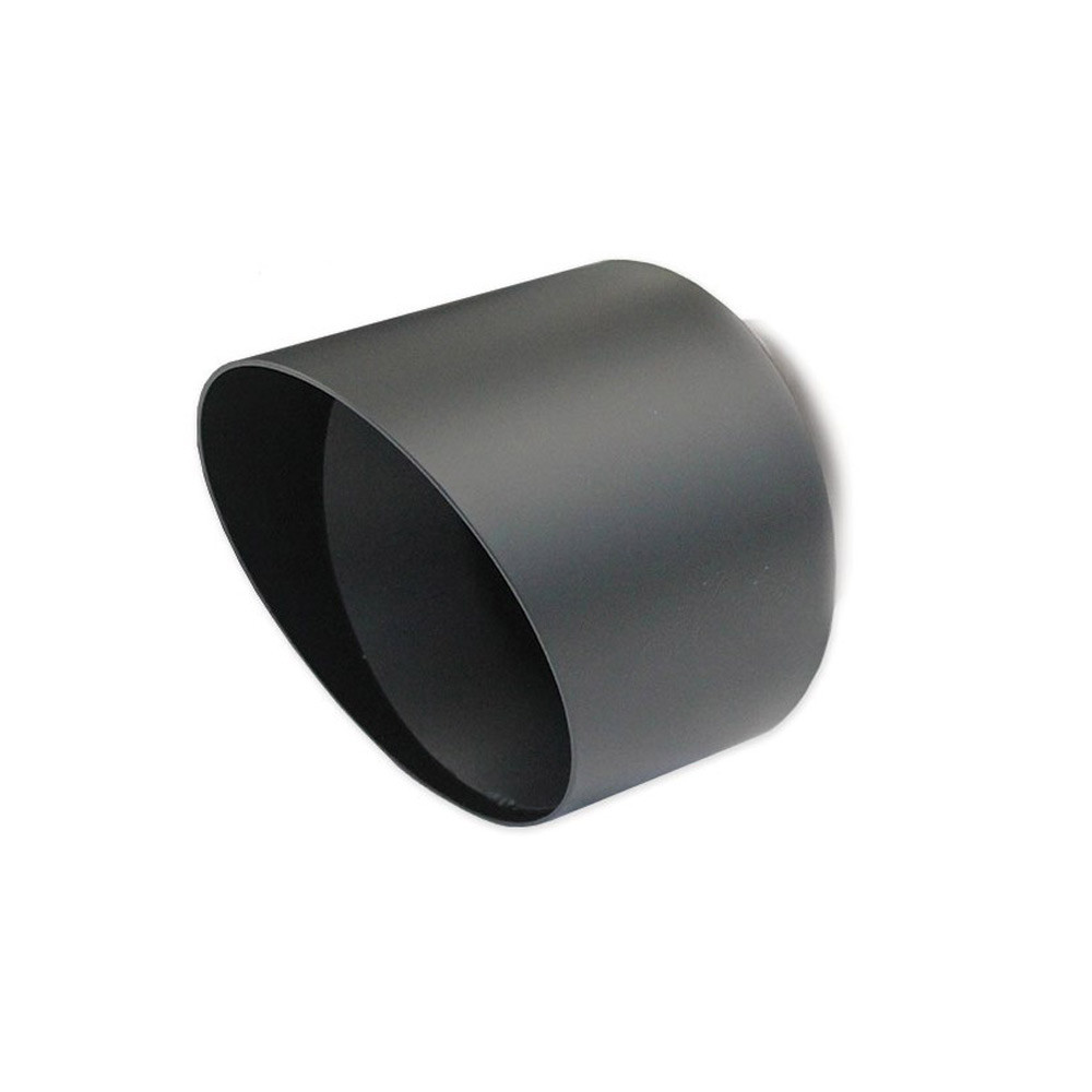 Terminal inox 114mm negro cerámica D+I ALFA ROMEO STELVIO 2.0 Turbo Q4 200cv 2017-Array