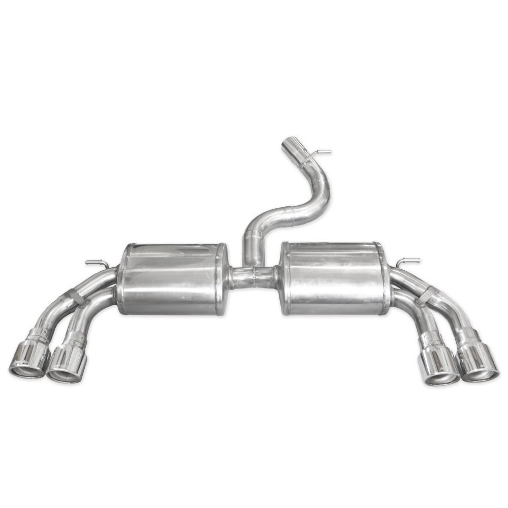 Terminal inox 2x80mm X-Race D+I AUDI S3 8V 2.0 TFSI 300cv 2013-Array
