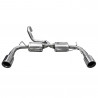Terminal inox 102mm D+I ABARTH 695 TRIBUTO FERRARI 180CV 2009- diám.48