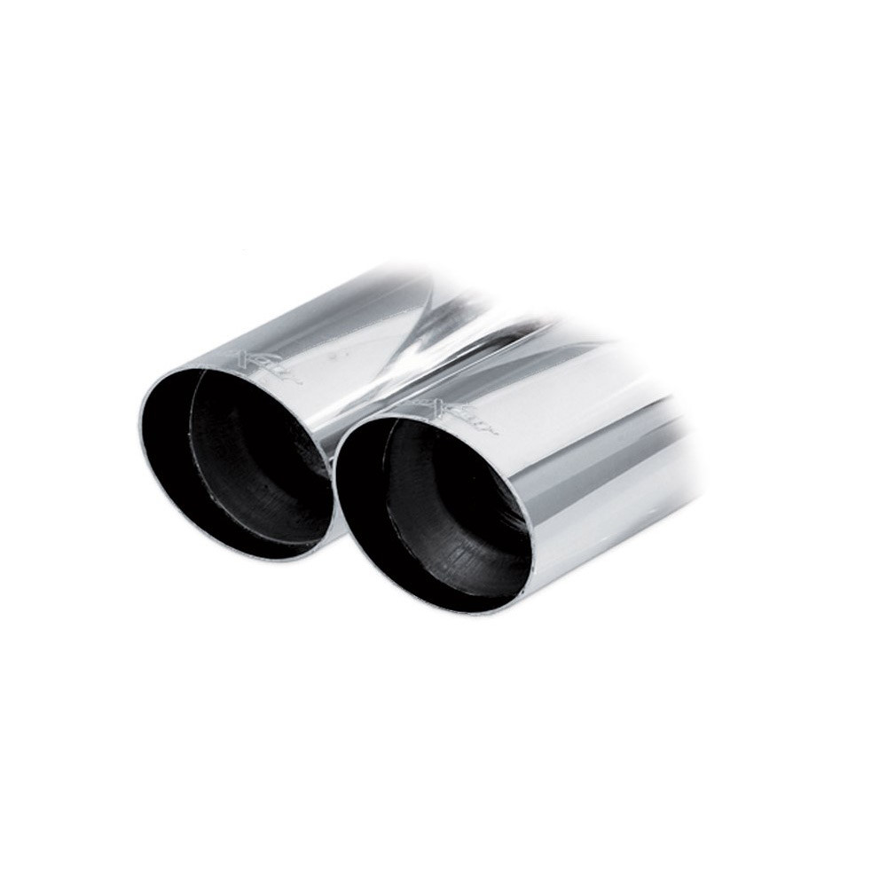 Terminal inox libre 2x90mm Racing MINI COOPER F55-F56 2.0 S CABRIO 192cv 2014-Array