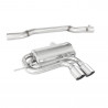 Terminal inox 2x90mm Racing MINI COOPER F55-F56 2.0 S CABRIO 192cv 2014-