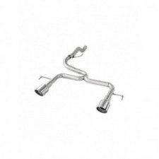 Terminal inox libre 102mm Racing D+I OPEL CORSA E OPC 1.6i TURBO 207cv 2015- diám.54,5