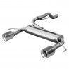 Terminal inox 102mm D+I OPEL CORSA E OPC 1.6i TURBO 207cv 2015- diám.54,5