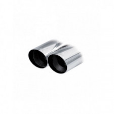 Terminal inox 2x80 Racing AUDI A3 8P SPORTBACK 2.0 TDI 170CV 2003-