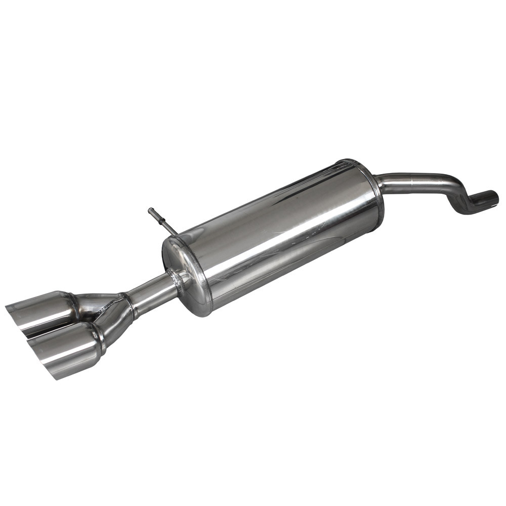 Terminal inox 2x80mm Racing RENAULT CLIO 4 1.5 Dci 75cv 2015- D40Array