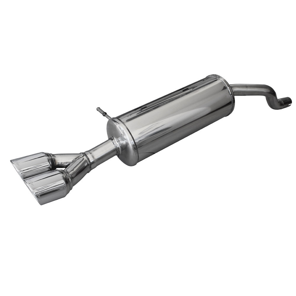 Terminal inox 2x80mm X-Race RENAULT CLIO 4 1.5 Dci 75cv 2015- D40Array
