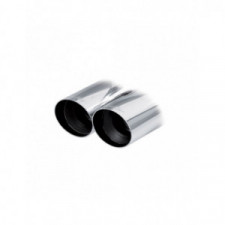 Terminal inox 2x80mm Racing RENAULT CLIO 4 900 75cv 2018
