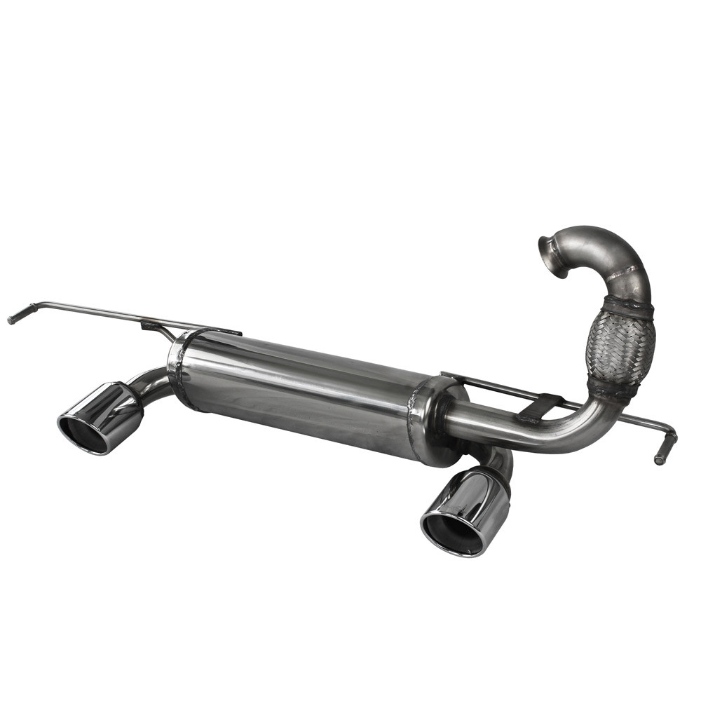 Terminal inox 80mm X-Race D+I RENAULT TWINGO III GT 900 110CV 2017-Array