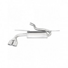 Terminal inox 2x80mm Racing SEAT LEON 5F 1.4 TSI FR 122cv 2015-