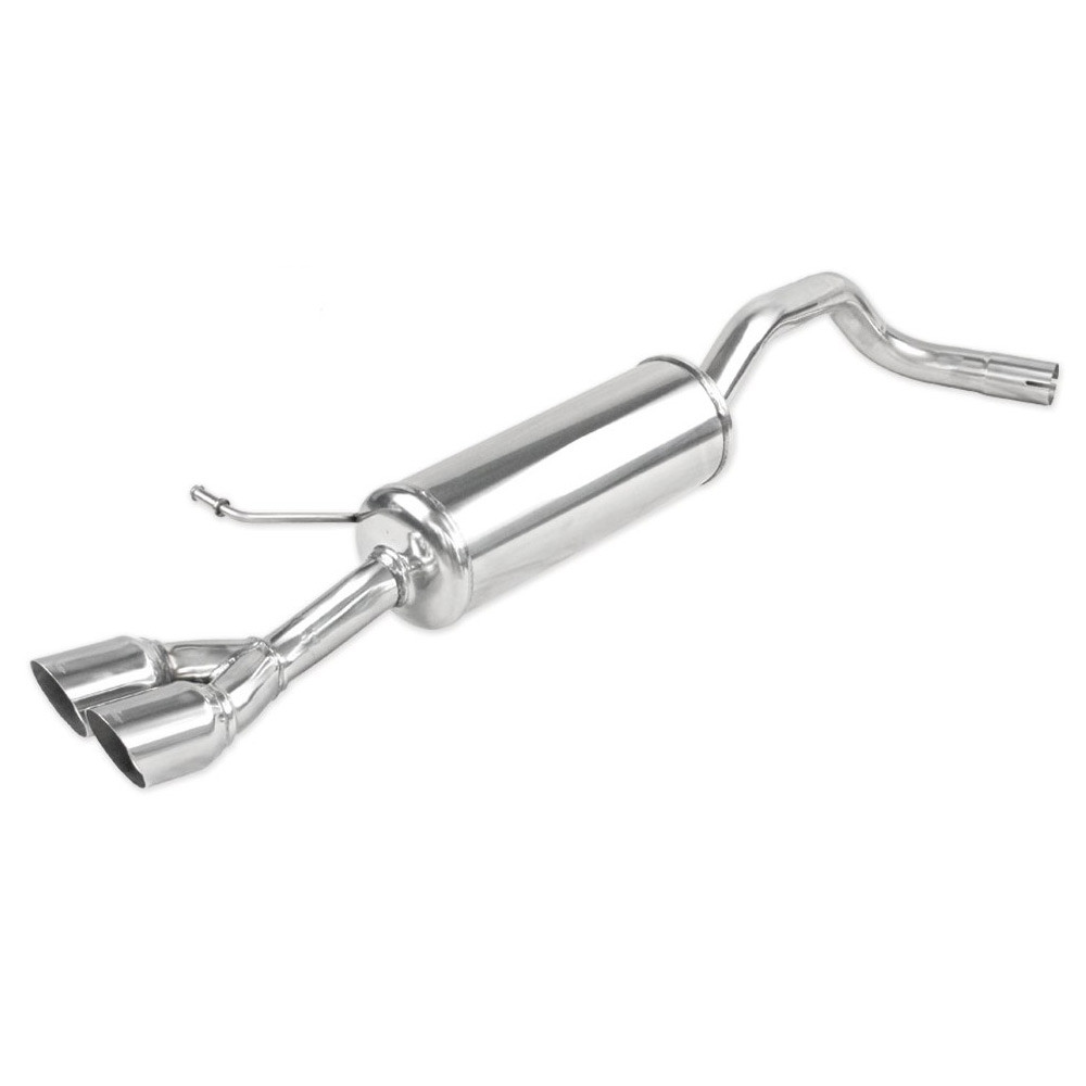 Terminal inox 2x80mm Racing SKODA FABIA NJ 1.2 TSI 90-110cv 2014-Array