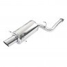 Terminal de aço inoxidável 101mm Rali SUBARU IMPREZA 4WD 2.0 GT TURBO -2000