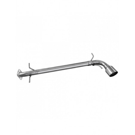 Terminal inox libre 102mm Racing SUBARU IMPREZA 4WD 2.0D BOXER DIESEL 150CV 2009- diám.54