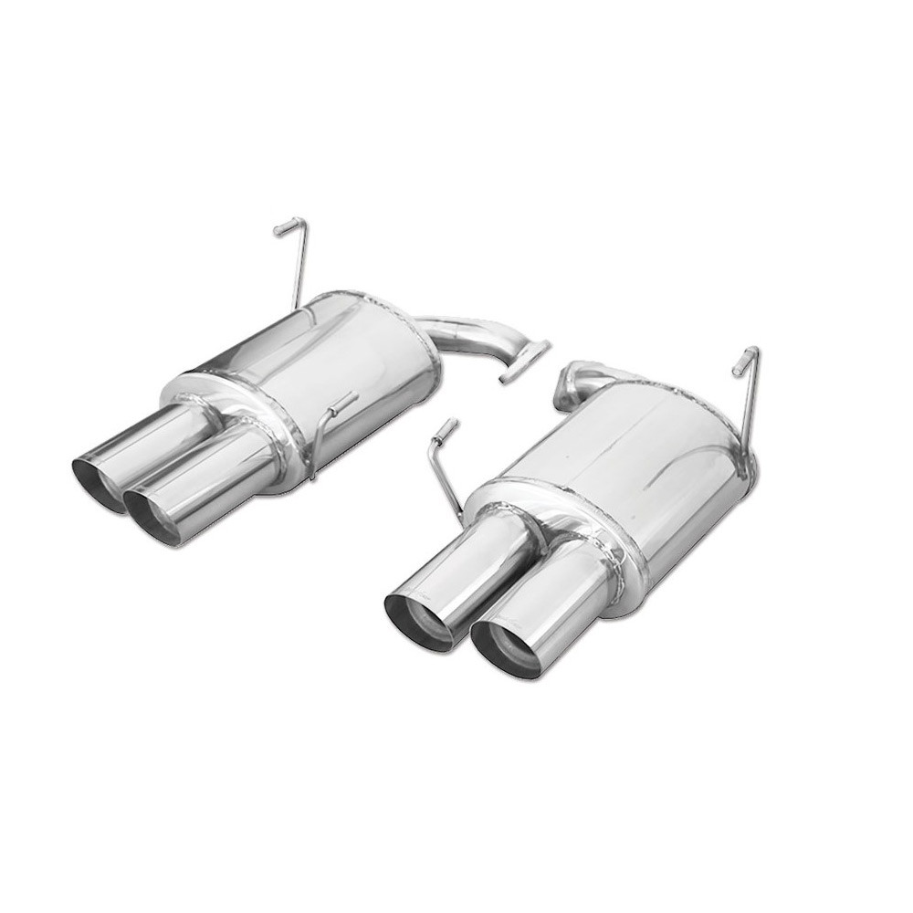 Terminal inox 2x90mm Racing D+I SUBARU 2.5 WRX - STI 2.5 WRX - STI 300cv 2018Array