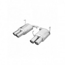 Terminal inox 2x90mm Racing D+I SUBARU 2.5 WRX - STI 2.5 WRX - STI 300cv 2018