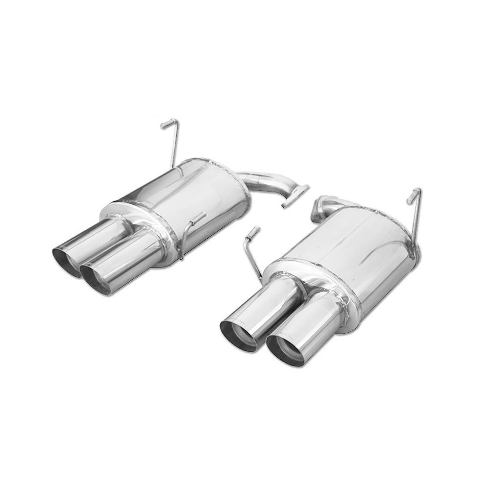Tampa da extremidade em aço inoxidável 2x90mm Racing D+I SUBARU 2.5 WRX - STI 2.5 WRX - STI 300hp 2018Array