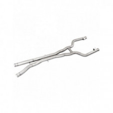 Tubo central INOX para MERCEDES CLASSE C63 AMG S W205 4.0i V8 BiTurbo 510cv 2015- diám.70