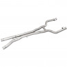 Tubo central INOX para MERCEDES CLASSE C63 AMG S W205 4.0i V8 BiTurbo 510cv 2015- diám.70