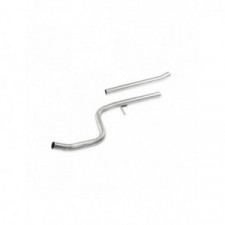 Tubo central INOX para PEUGEOT 208 1.6 GTI 30TH 208cv 2015- diám.55