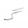 Tubo central INOX para PEUGEOT 208 1.6 GTI 30TH 208hp 2015- diam.55