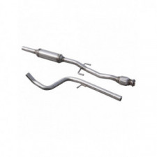 Tubo central con silencioso INOX para CITROEN DS3 1.6T RACING 207CV 2011- diám.55