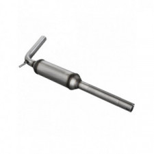 Tubo central INOX com silenciador para SEAT IBIZA SC 6J 1.2 Tsi FR 110hp 2015-