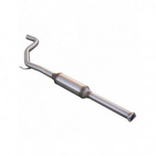 Tubo central com silenciador INOX para ABARTH PUNTO EVO 1.4T MultiAir 165 CV 2010- diam.55